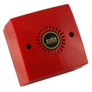 Miditone Electronic Fire Alarm Sounder Red (ZMDD/8R)